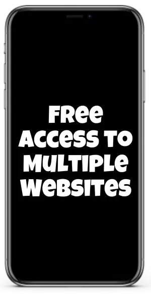 حرية الوصول إلى مواقع متعددة